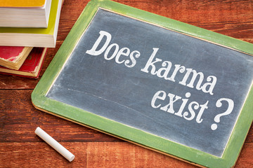 Does karma exist question on blackboard