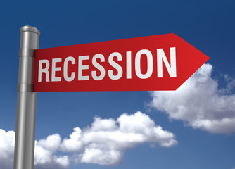 recession sign