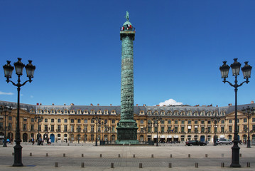 Obraz premium Place Vendome in Paris