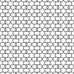 Delicate arabian seamless pattern with stars