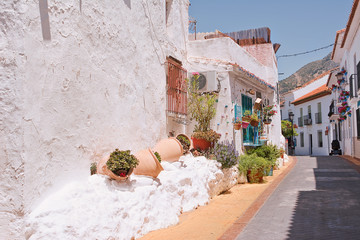 Sreet in Benalmadena (Spain)