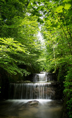 Mystischer Wasserfall im Elfenland