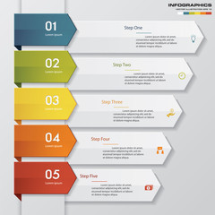 Design clean number banners template/tags or website layout. Vector.