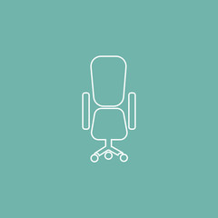 Office chair icon