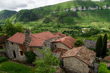 Fototapeta na wymiar village de liaucous