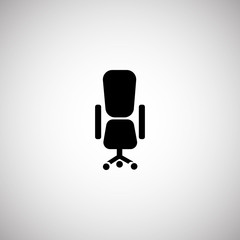 Office chair icon