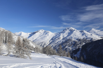 Serre Chevalier, paysage de montagne