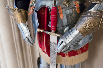 Knight statue