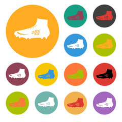 Soccer shoe icon
