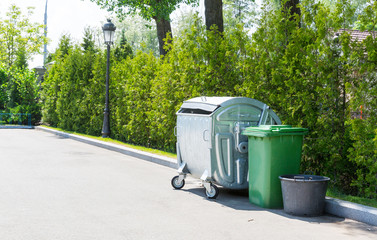 Garbage cans