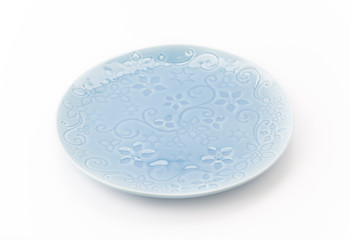 dish isolated on white background