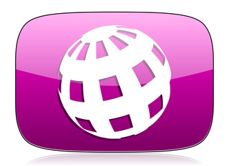 earth violet icon