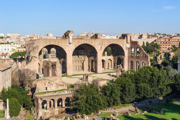 Obraz premium basilica of Maxentius