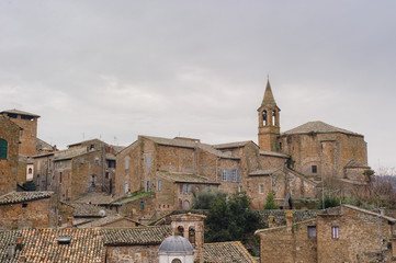 Fototapeta na wymiar View of Orvieto