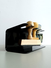Stempel im Halter