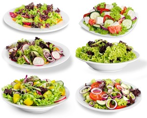 Salad, food, bowl.