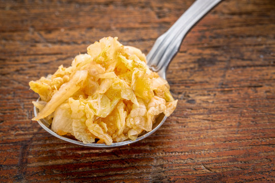 tablespoon of Korean kimchi