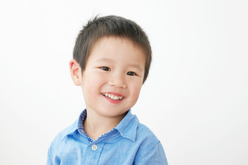 笑顔の男の子