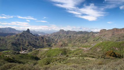 Fototapeta na wymiar Mountains of Gran Canaria