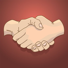 handshake illustration
