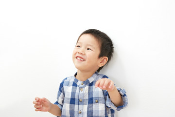笑顔の男の子