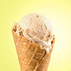 Cone, scoop, cold.