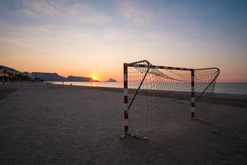 Beach soccer goals