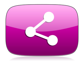 share violet icon