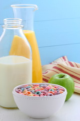 Delicious kids cereal loops