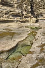 Strange Rocks at Yoengmeri Beach in Jeju