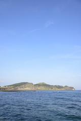 Fototapeta na wymiar Whole View of Songaksan mountain in jeju island