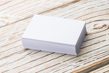 Blank white paper