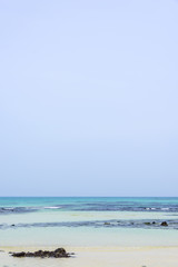 Woljeongri beach in Jeju Island
