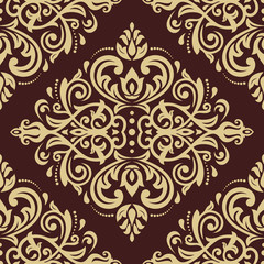 Damask Seamless Vector Pattern