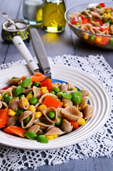 Pasta with vegetables