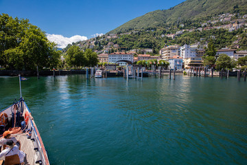 Locarno, Switzerland – JUNE 24, 2015: Passengers will enjoy th