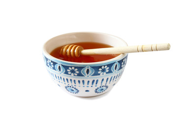 image of honey glass jar. rosh hashanah (jewish holiday)