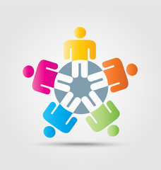 Originally created business icon