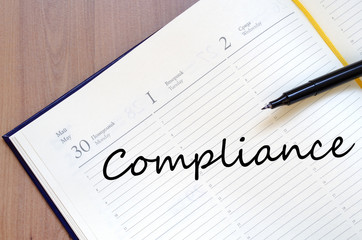 Compliance text concept