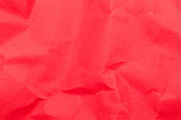 Red crumbled textured paper