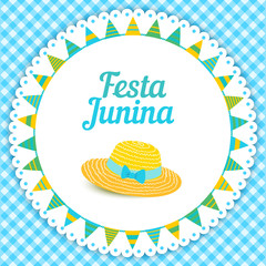 Festa Junina illustration - Brazil june festival