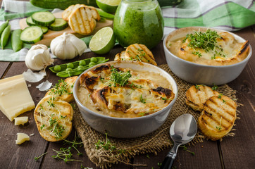 Garlic soup