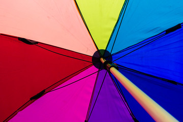 Colorful umbrella background