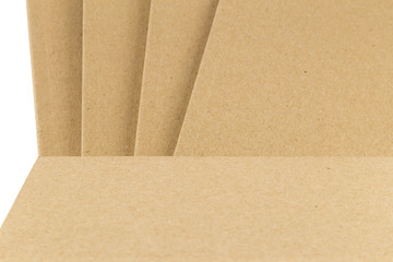 Part of book's cover in brown color