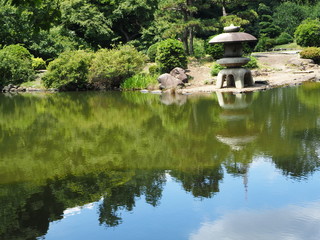 Fototapeta na wymiar 日本庭園