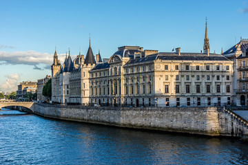 Castle Conciergerie - former royal palace and prison. Paris.