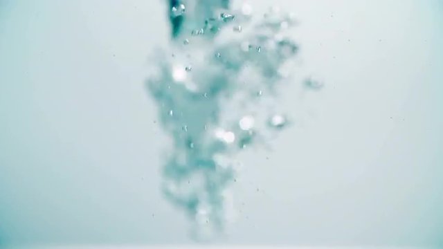 Water Splashing. Shoot on Digital Cinema Camera in slow motion - ProRes 422 codec.