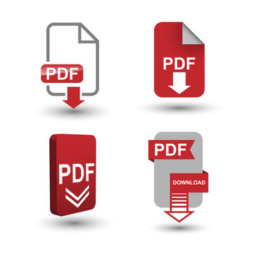 PDF Download Icons