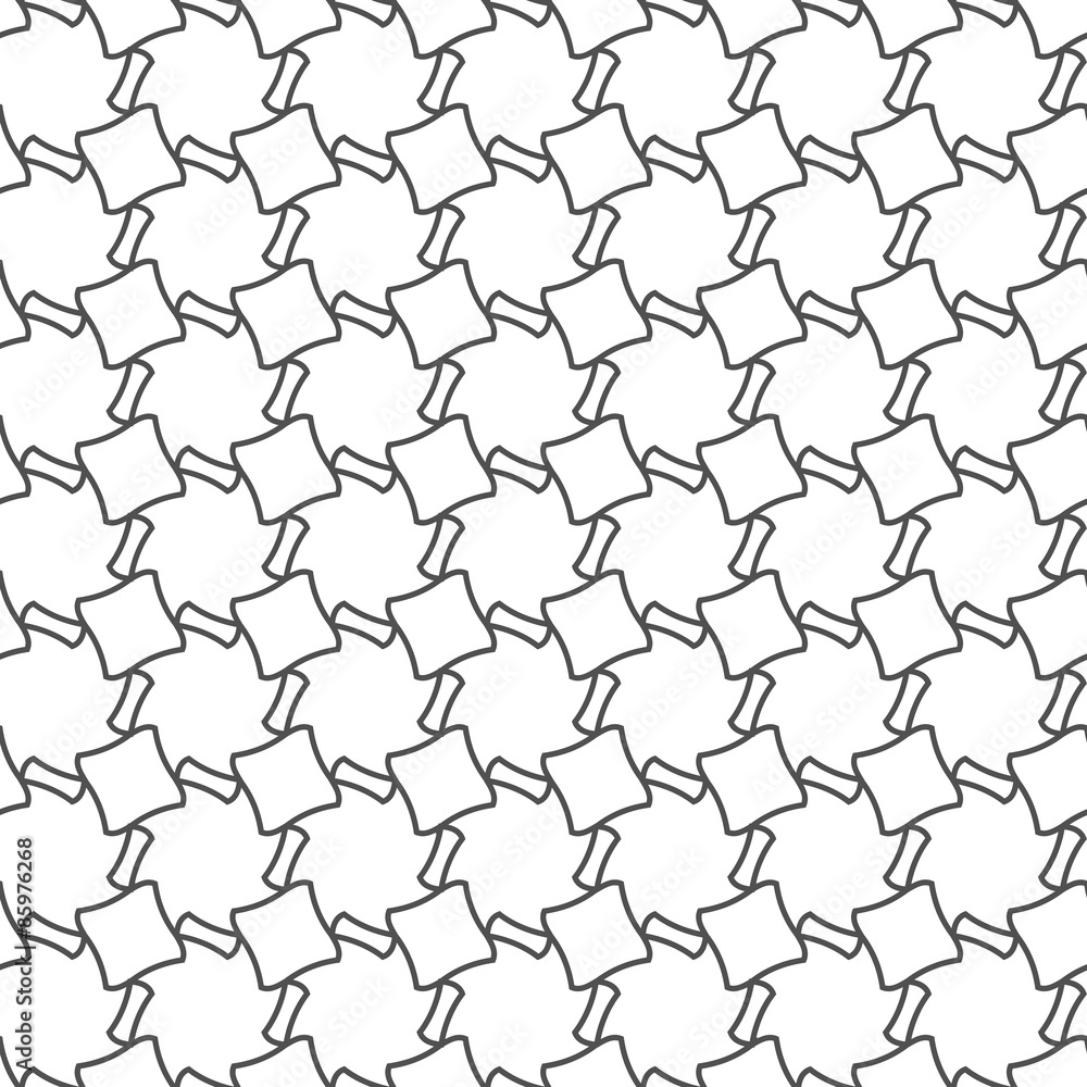 Wall mural geometric seamless pattern
