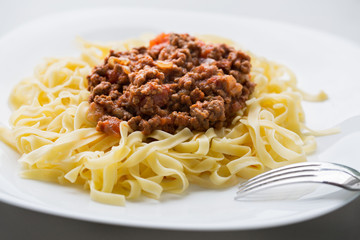Pasta bolognese